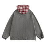 Niche Design American Street Vibe Washed Denim Jacket