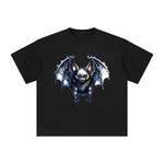 Goth Bat Graphic Tee-INNBLAC Fashion Apparel