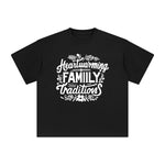 Heartwarming Family Traditions Graphic Tee-INNBLAC Fashion Apparel