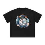 Clock Graphic Tee-INNBLAC Fashion Apparel