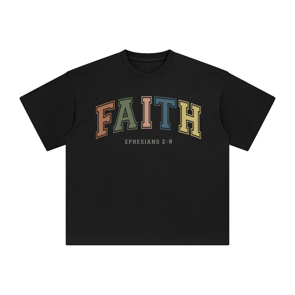 Faith Graphic Tee-INNBLAC Fashion Apparel