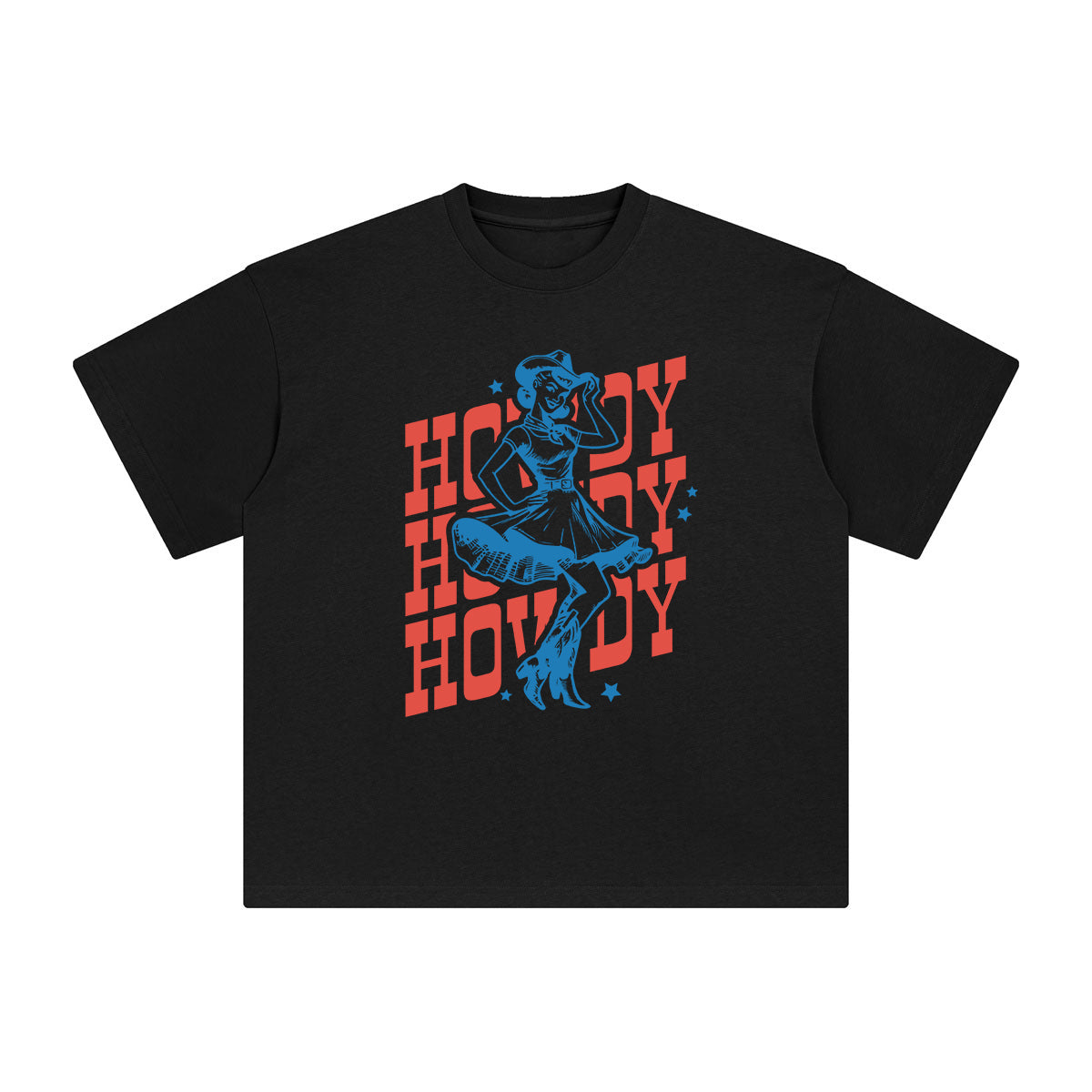 Howdy Cowgirl Graphic Tee-INNBLAC Fashion Apparel