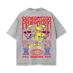 Generation Streetwear Brutalism Graphic Tee-INNBLAC Fashion Apparel
