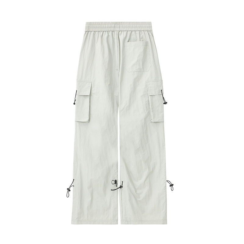 Relaxed Fit Nylon Cargo Pants