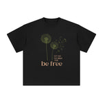 Free Dandelion Graphic Tee-INNBLAC Fashion Apparel