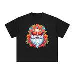Groovy Santa Claus Graphic Tee-INNBLAC Fashion Apparel