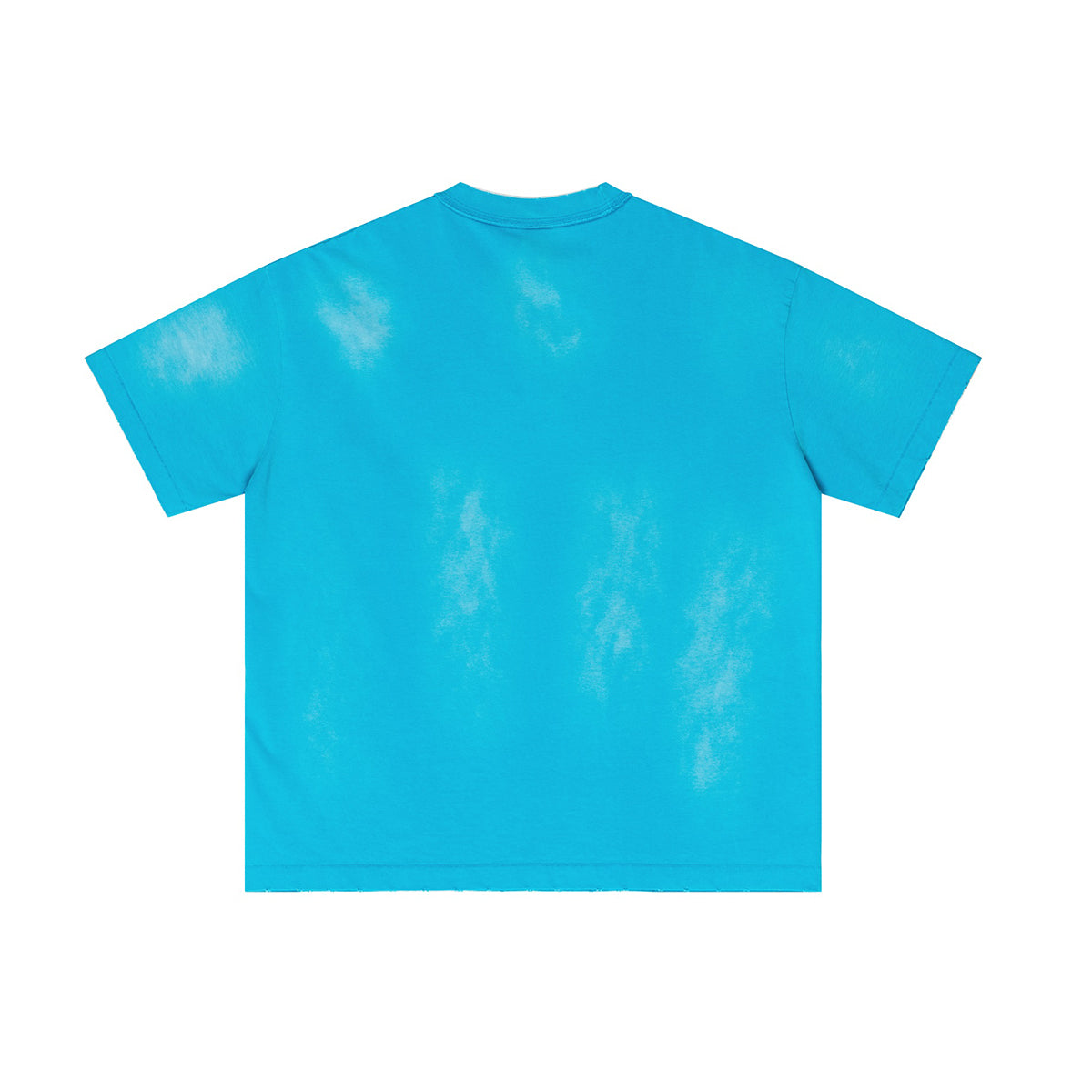 Acid Washed Distressed Reverse Tee 8oz