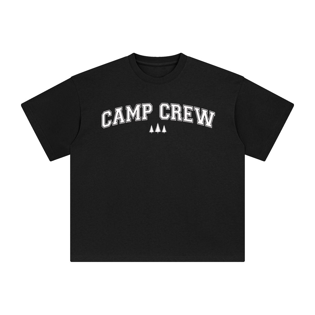 Camp Crew Graphic Tee-INNBLAC Fashion Apparel