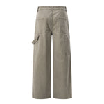 Splash Ink Loose Straight Lumber Pants