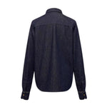 Vestido midi vaquero sin mangas con botones y aberturas en la parte delantera