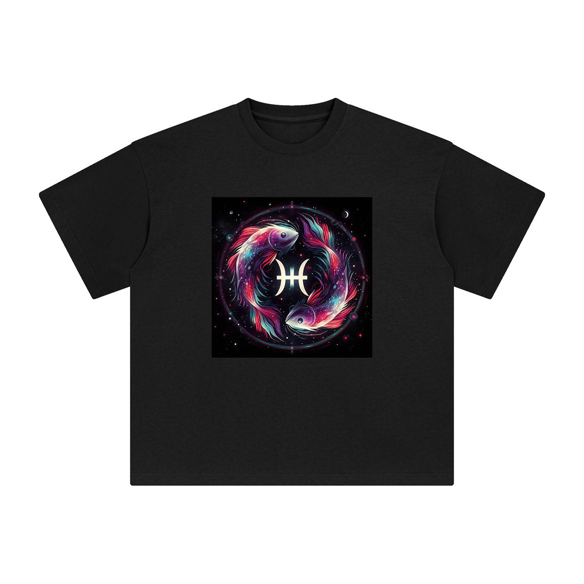Pisces Graphic Tee-INNBLAC Fashion Apparel