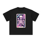 Skeleton Hold Sage Graphic Tee-INNBLAC Fashion Apparel