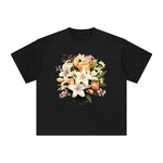 Bouquet Graphic Tee-INNBLAC Fashion Apparel