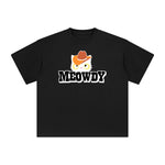 Meowdy Cute Cat Graphic Tee-INNBLAC Fashion Apparel