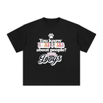 Dogs Quote Graphic Tee-INNBLAC Fashion Apparel