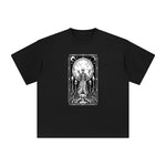 Mystery Skeleton Tarot Card Graphic Tee-INNBLAC Fashion Apparel