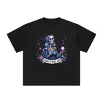 Skeleton Mama's Magic Juice Graphic Tee-INNBLAC Fashion Apparel