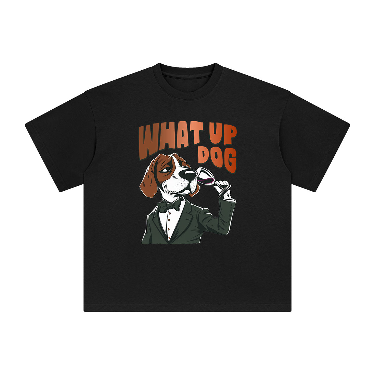 What Up Dog Graphic Tee-INNBLAC Fashion Apparel