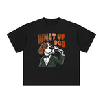 What Up Dog Graphic Tee-INNBLAC Fashion Apparel