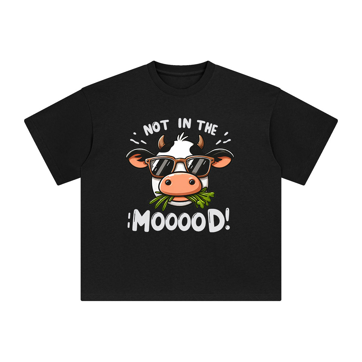 Not In The Moood Graphic Tee-INNBLAC Fashion Apparel