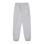 Color‑Contrast Webbing Fleece‑Lined Loose Jogger Pants