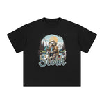 Sloth Fishing Graphic Tee-INNBLAC Fashion Apparel