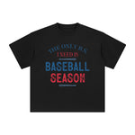 Baseball Season Graphic Tee-INNBLAC Fashion Apparel