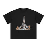 Eiffel Tower Graphic Tee-INNBLAC Fashion Apparel