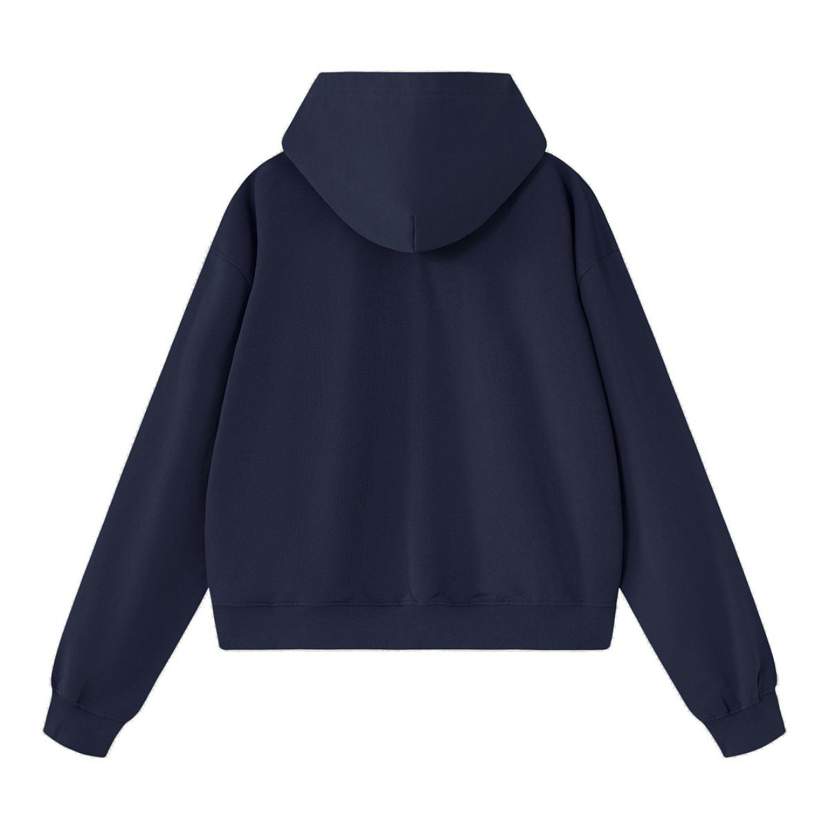 Old Money Drop‑Shoulder Loose V‑Neck Hoodie
