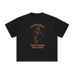 Cowgirls Just Wanna Have Fun Graphic Tee-INNBLAC Fashion Apparel