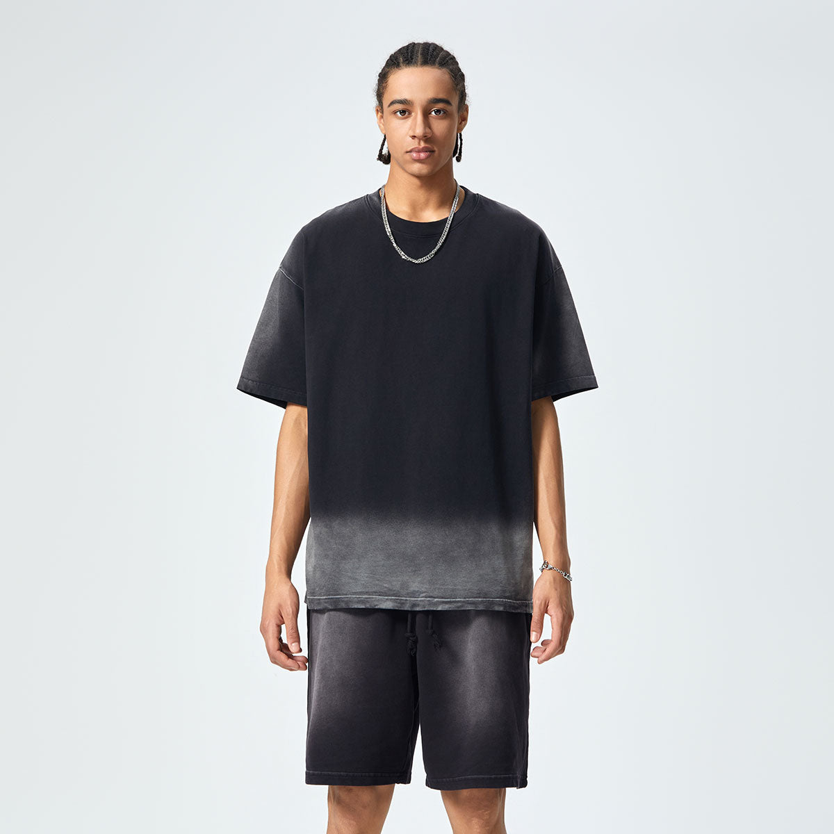Heavyweight Gradient Baggy T Shirt 7.5oz