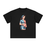American Mom Graphic Tee-INNBLAC Fashion Apparel