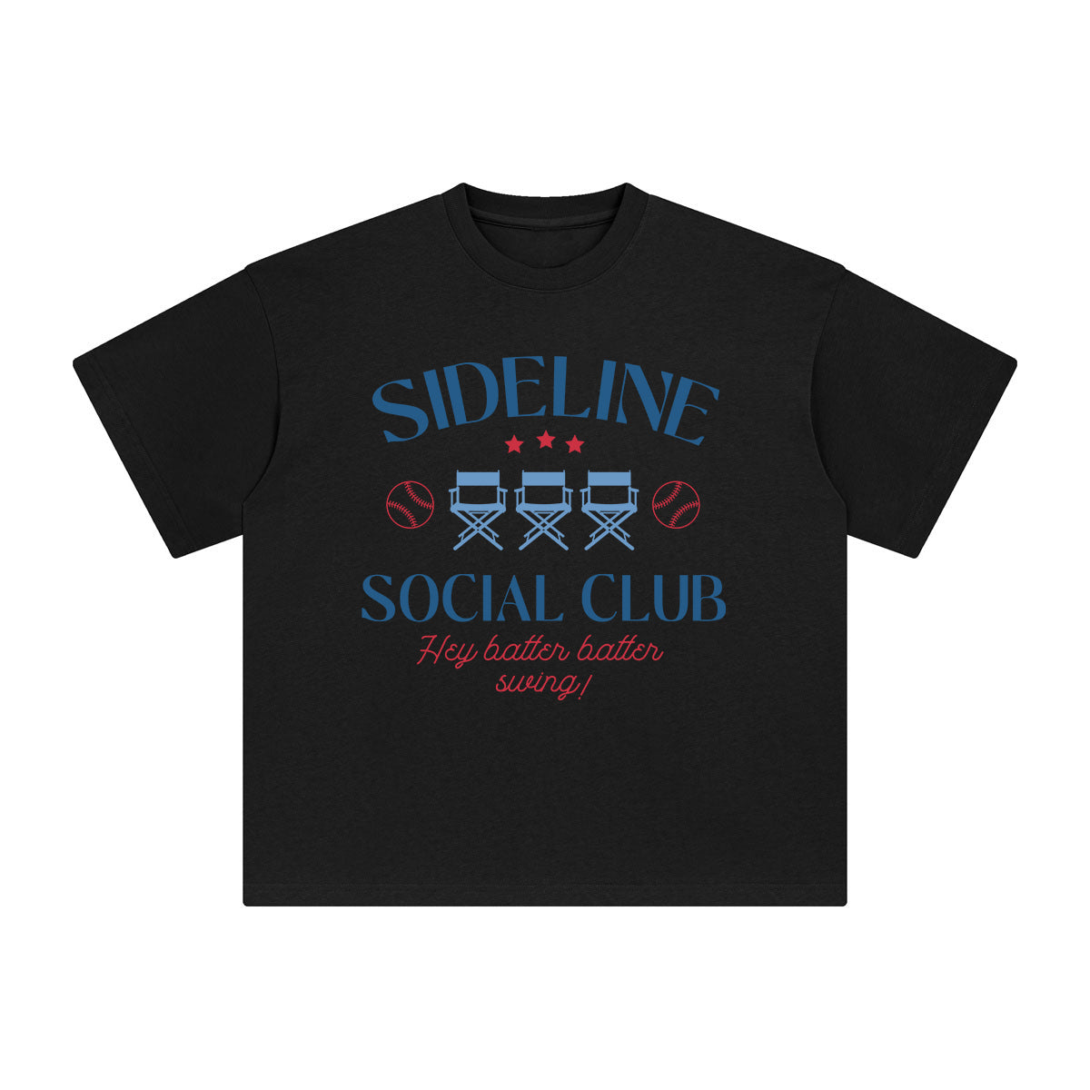 Sideline Social Club Graphic Tee-INNBLAC Fashion Apparel