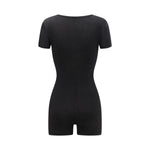 Vintage Washed Slim Fit Bodysuit Tee