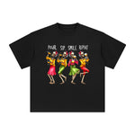 Skeleton Women Drinking Graphic Tee-INNBLAC Fashion Apparel