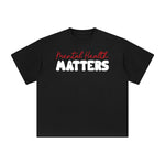 Mental Health Matters Aesthetic Graphic Tee-INNBLAC Fashion Apparel