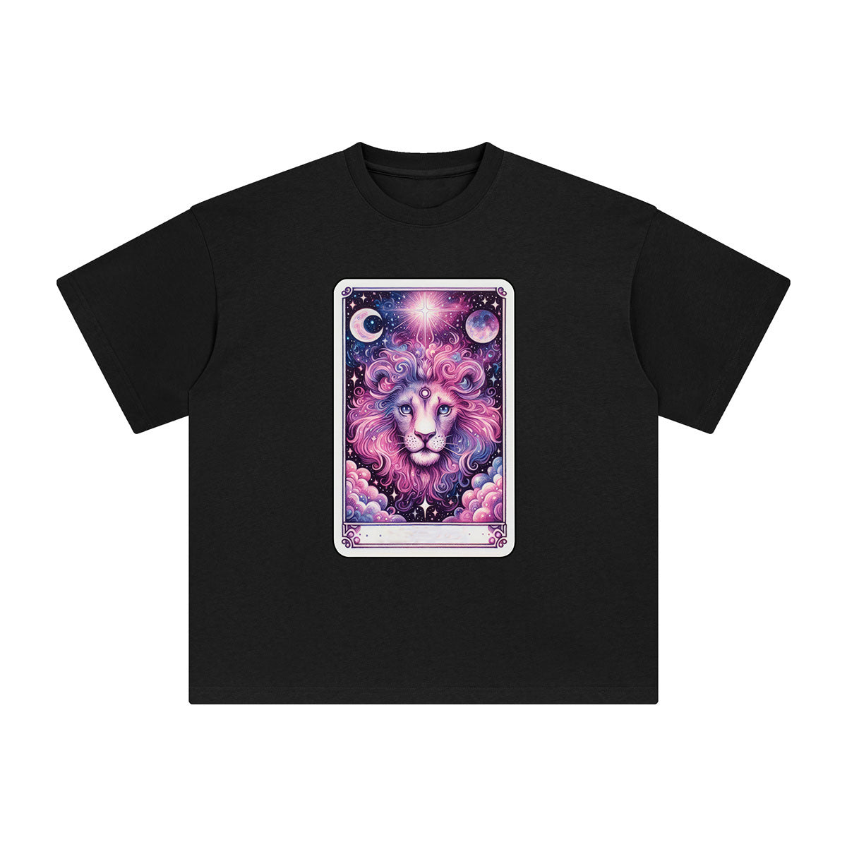 Lion Graphic Tee-INNBLAC Fashion Apparel