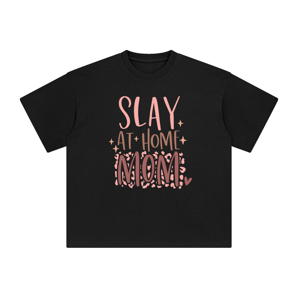 Slay At Home Mom Graphic Tee-INNBLAC Fashion Apparel