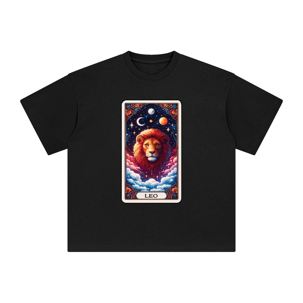 Leo Zodiac Graphic Tee-INNBLAC Fashion Apparel