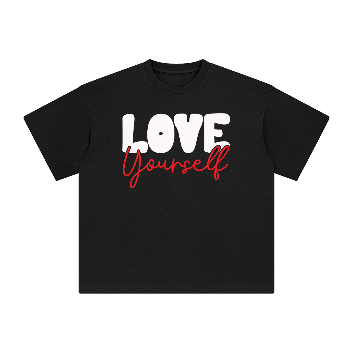 Love Yourself Aesthetic Graphic Tee-INNBLAC Fashion Apparel
