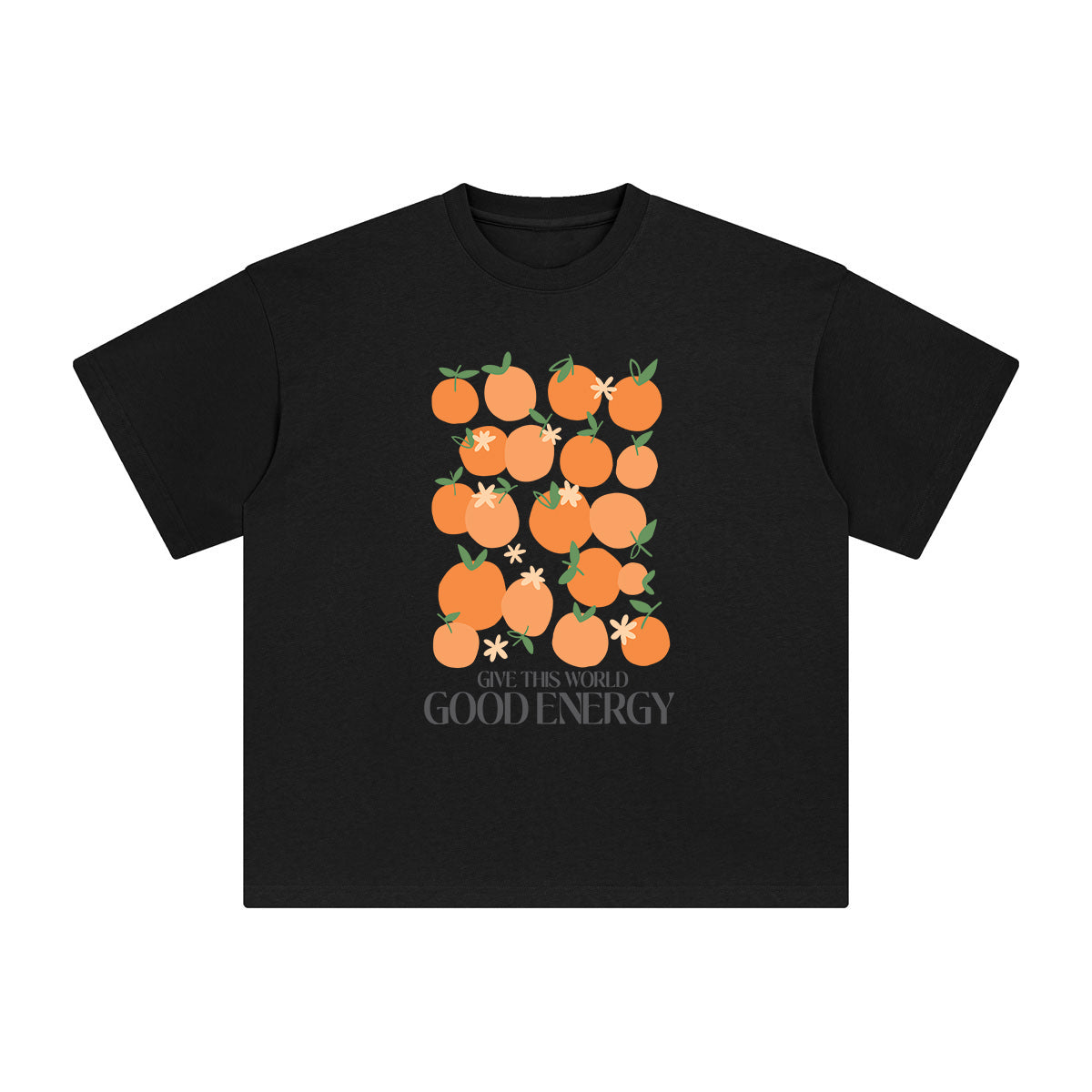 Boho Flower Abstract Graphic Tee-INNBLAC Fashion Apparel