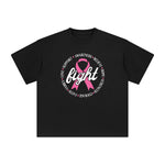 Breast Cancer Quote Graphic Tee-INNBLAC Fashion Apparel