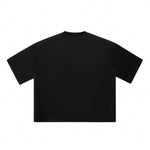 Boxy Retro Mesh Tech Knit Athletic Tee