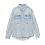 Vestido midi vaquero sin mangas con botones y aberturas en la parte delantera