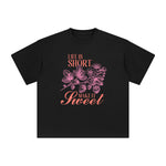 Sweet Strawberry Flower Graphic Tee-INNBLAC Fashion Apparel