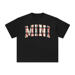 Christmas Plaid MANI Graphic Tee-INNBLAC Fashion Apparel