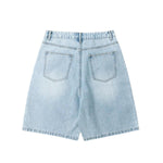 Men’s Vintage Y2K Streetwear Style Baggy denim shorts