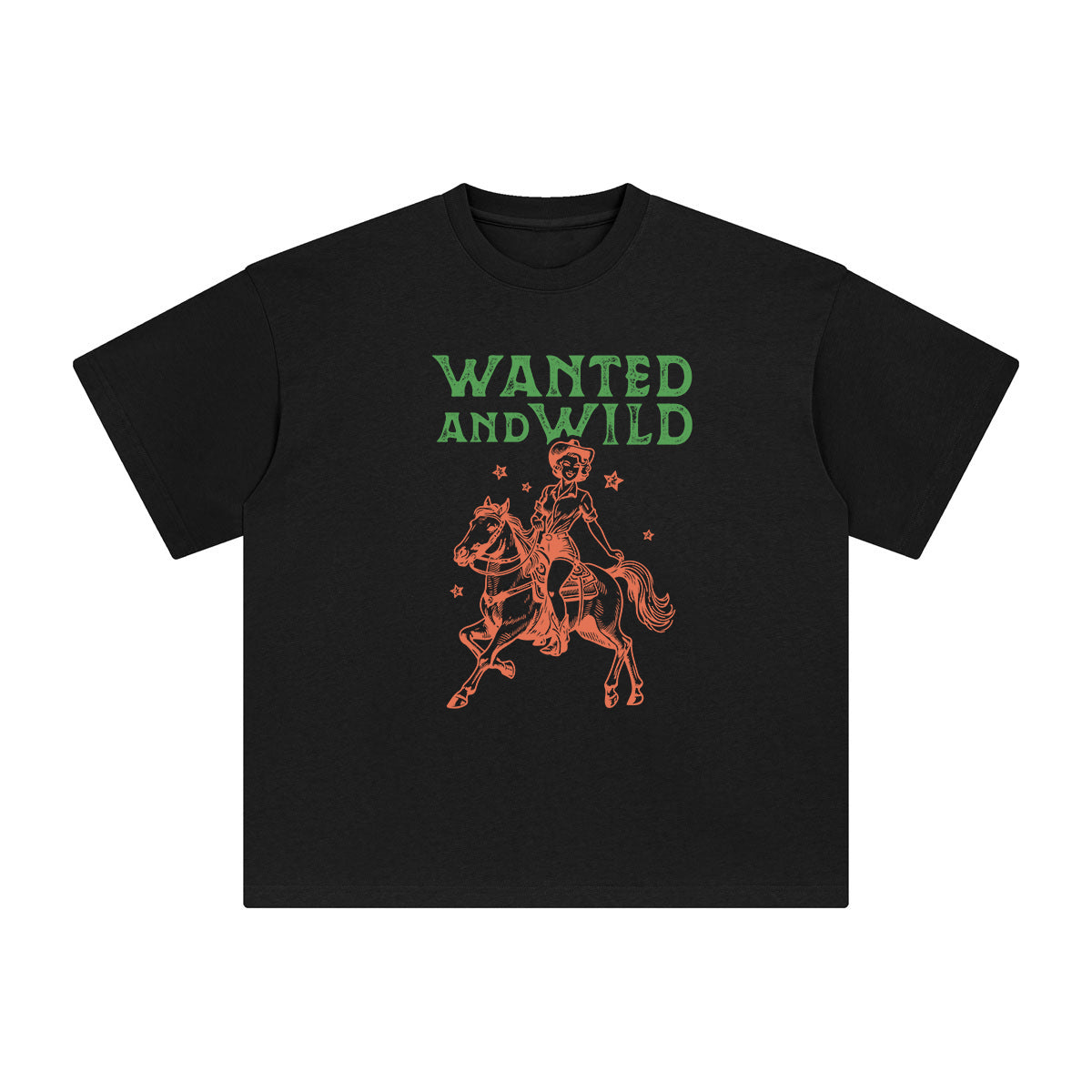 Vinted And Wild Graphic Tee-INNBLAC Fashion Apparel