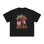 Memorial Day Cross Graphic Tee-INNBLAC Fashion Apparel