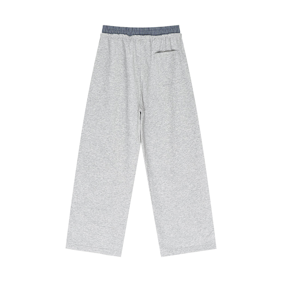 Double Waistband Baggy Trousers